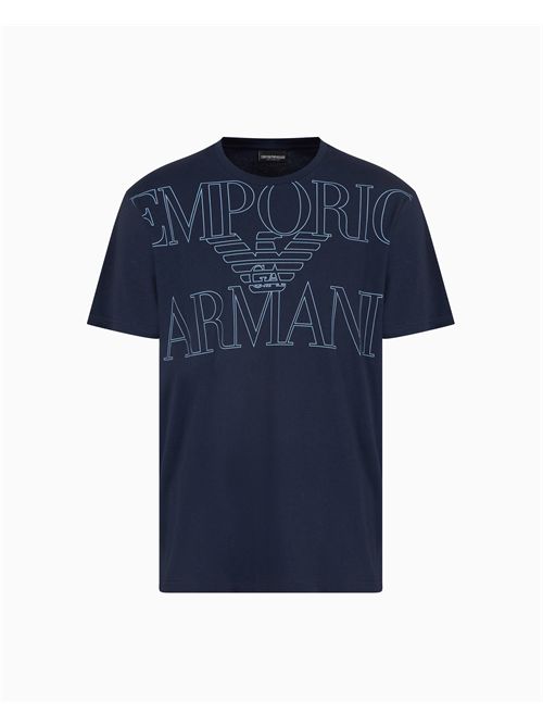 T-shirt con maxi logo Emporio Armani EMPORIO ARMANI | EM000574AF12326/UB102